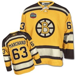 Authentic Reebok Adult Brad Marchand Winter Classic Jersey - NHL 63 Boston Bruins