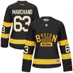 Authentic Reebok Women's Brad Marchand 2016 Winter Classic Jersey - NHL 63 Boston Bruins