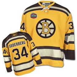 Authentic Reebok Adult Carl Soderberg Winter Classic Jersey - NHL 34 Boston Bruins