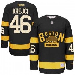 Premier Reebok Youth David Krejci 2016 Winter Classic Jersey - NHL 46 Boston Bruins