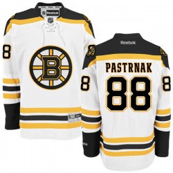 Authentic Reebok Adult David Pastrnak Away Jersey - NHL 88 Boston Bruins