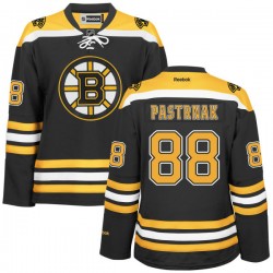 Premier Reebok Women's David Pastrnak Black/ Home Jersey - NHL 88 Boston Bruins