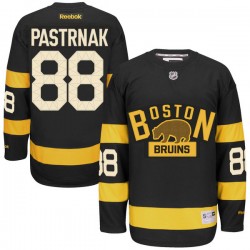 Premier Reebok Youth David Pastrnak 2016 Winter Classic Jersey - NHL 88 Boston Bruins