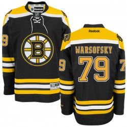 Authentic Reebok Adult David Warsofsky Home Jersey - NHL 79 Boston Bruins