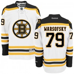 Premier Reebok Adult David Warsofsky Away Jersey - NHL 79 Boston Bruins