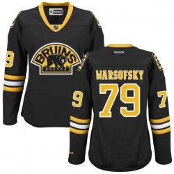 Premier Reebok Women's David Warsofsky Alternate Jersey - NHL 79 Boston Bruins