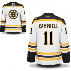 Authentic Reebok Women's Gregory Campbell Away Jersey - NHL 11 Boston Bruins