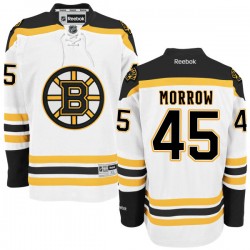 Authentic Reebok Adult Joe Morrow Away Jersey - NHL 45 Boston Bruins