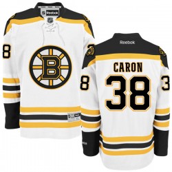 Authentic Reebok Adult Jordan Caron Away Jersey - NHL 38 Boston Bruins