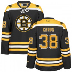 Authentic Reebok Women's Jordan Caron Black/ Home Jersey - NHL 38 Boston Bruins