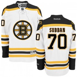 Authentic Reebok Adult Malcolm Subban Away Jersey - NHL 70 Boston Bruins