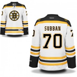 Premier Reebok Women's Malcolm Subban Away Jersey - NHL 70 Boston Bruins