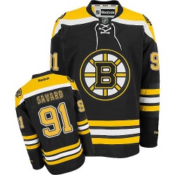 Authentic Reebok Adult Marc Savard Home Jersey - NHL 91 Boston Bruins