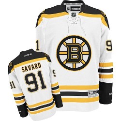 Authentic Reebok Adult Marc Savard Away Jersey - NHL 91 Boston Bruins