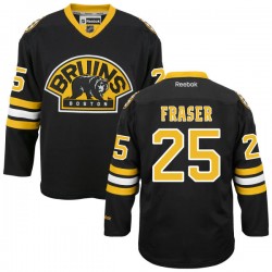 Authentic Reebok Adult Matt Fraser Alternate Jersey - NHL 25 Boston Bruins