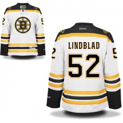 Authentic Reebok Women's Matt Lindblad Away Jersey - NHL 52 Boston Bruins