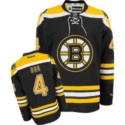 Authentic Reebok Youth Bobby Orr Home Jersey - NHL 4 Boston Bruins