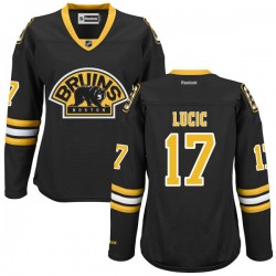 Authentic Reebok Women's Milan Lucic Alternate Jersey - NHL 17 Boston Bruins