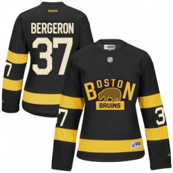 Authentic Reebok Women's Patrice Bergeron 2016 Winter Classic Jersey - NHL 37 Boston Bruins