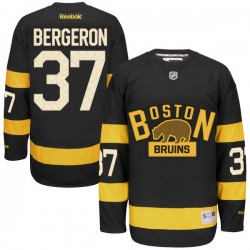Premier Reebok Youth Patrice Bergeron 2016 Winter Classic Jersey - NHL 37 Boston Bruins