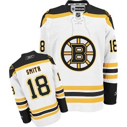 Authentic Reebok Adult Reilly Smith Away Jersey - NHL 18 Boston Bruins