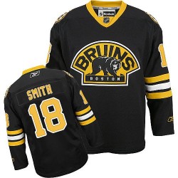 Authentic Reebok Adult Reilly Smith Third Jersey - NHL 18 Boston Bruins