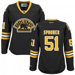 Authentic Reebok Women's Ryan Spooner Alternate Jersey - NHL 51 Boston Bruins