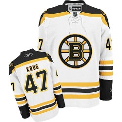 Premier Reebok Adult Torey Krug Away Jersey - NHL 47 Boston Bruins