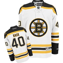 Authentic Reebok Youth Tuukka Rask Away Jersey - NHL 40 Boston Bruins