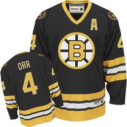 Authentic CCM Youth Bobby Orr Throwback Jersey - NHL 4 Boston Bruins