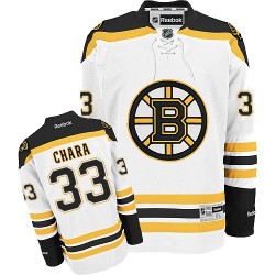 Authentic Reebok Adult Zdeno Chara Away Jersey - NHL 33 Boston Bruins