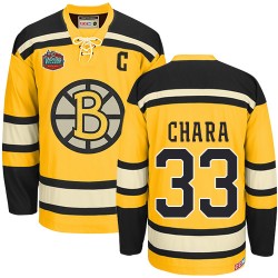 Authentic CCM Adult Zdeno Chara Winter Classic Throwback Jersey - NHL 33 Boston Bruins