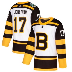 Authentic Adidas Youth Stan Jonathan White 2019 Winter Classic Jersey - NHL Boston Bruins