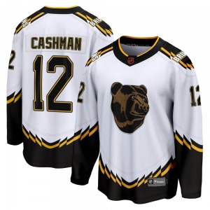 Breakaway Fanatics Branded Youth Wayne Cashman White Special Edition 2.0 Jersey - NHL Boston Bruins