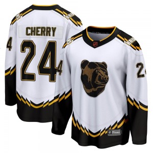 Breakaway Fanatics Branded Youth Don Cherry White Special Edition 2.0 Jersey - NHL Boston Bruins