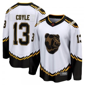 Breakaway Fanatics Branded Youth Charlie Coyle White Special Edition 2.0 Jersey - NHL Boston Bruins