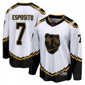Breakaway Fanatics Branded Youth Phil Esposito White Special Edition 2.0 Jersey - NHL Boston Bruins