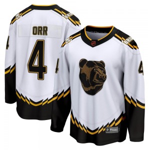 Breakaway Fanatics Branded Youth Bobby Orr White Special Edition 2.0 Jersey - NHL Boston Bruins