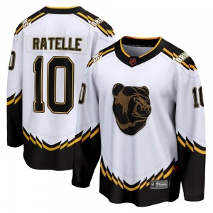 Breakaway Fanatics Branded Youth Jean Ratelle White Special Edition 2.0 Jersey - NHL Boston Bruins