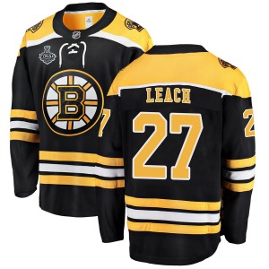 Breakaway Fanatics Branded Youth Reggie Leach Black Home 2019 Stanley Cup Final Bound Jersey - NHL Boston Bruins
