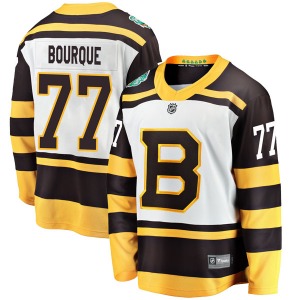Breakaway Fanatics Branded Youth Raymond Bourque White 2019 Winter Classic Jersey - NHL Boston Bruins