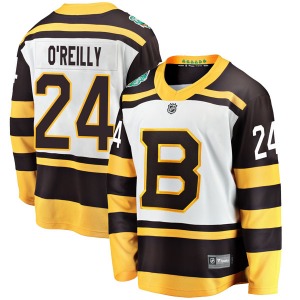 Breakaway Fanatics Branded Youth Terry O'Reilly White 2019 Winter Classic Jersey - NHL Boston Bruins