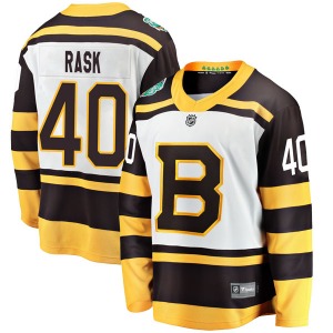 Breakaway Fanatics Branded Youth Tuukka Rask White 2019 Winter Classic Jersey - NHL Boston Bruins