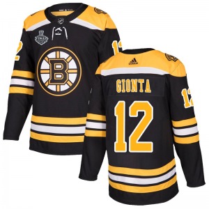 Authentic Adidas Youth Brian Gionta Black Home 2019 Stanley Cup Final Bound Jersey - NHL Boston Bruins