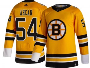 Breakaway Adidas Youth Jack Ahcan Gold 2020/21 Special Edition Jersey - NHL Boston Bruins