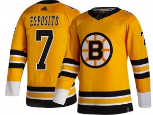 Breakaway Adidas Youth Phil Esposito Gold 2020/21 Special Edition Jersey - NHL Boston Bruins