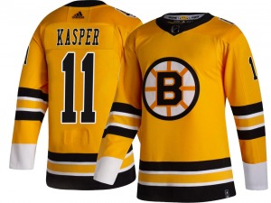 Breakaway Adidas Youth Steve Kasper Gold 2020/21 Special Edition Jersey - NHL Boston Bruins