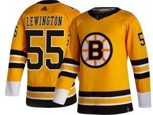 Breakaway Adidas Youth Tyler Lewington Gold 2020/21 Special Edition Jersey - NHL Boston Bruins
