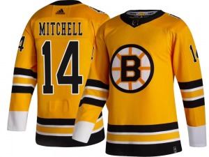 Breakaway Adidas Youth Ian Mitchell Gold 2020/21 Special Edition Jersey - NHL Boston Bruins
