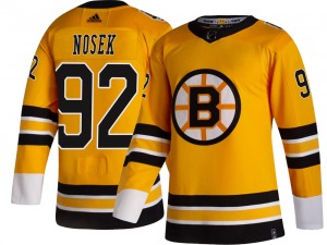 Breakaway Adidas Youth Tomas Nosek Gold 2020/21 Special Edition Jersey - NHL Boston Bruins